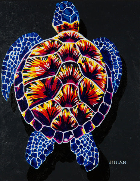 Sea Turtle Fireworks – By Jill Stewart