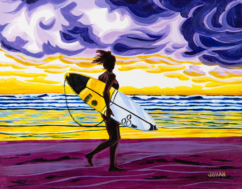 Purple Surfer