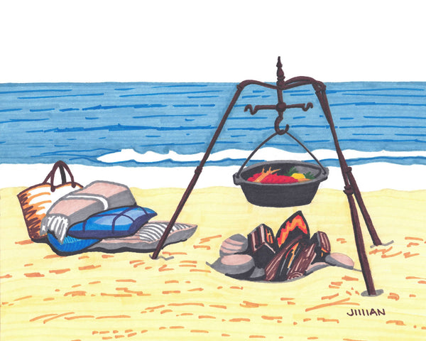 Beach Barbecue